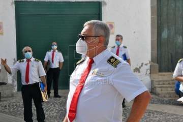 Homenaje de la Banda Municipal de Música a la Policía Local y Policía Nacional  (Foto Francisco Javier Santana)